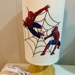 Spider-Man Themed Table Lamp